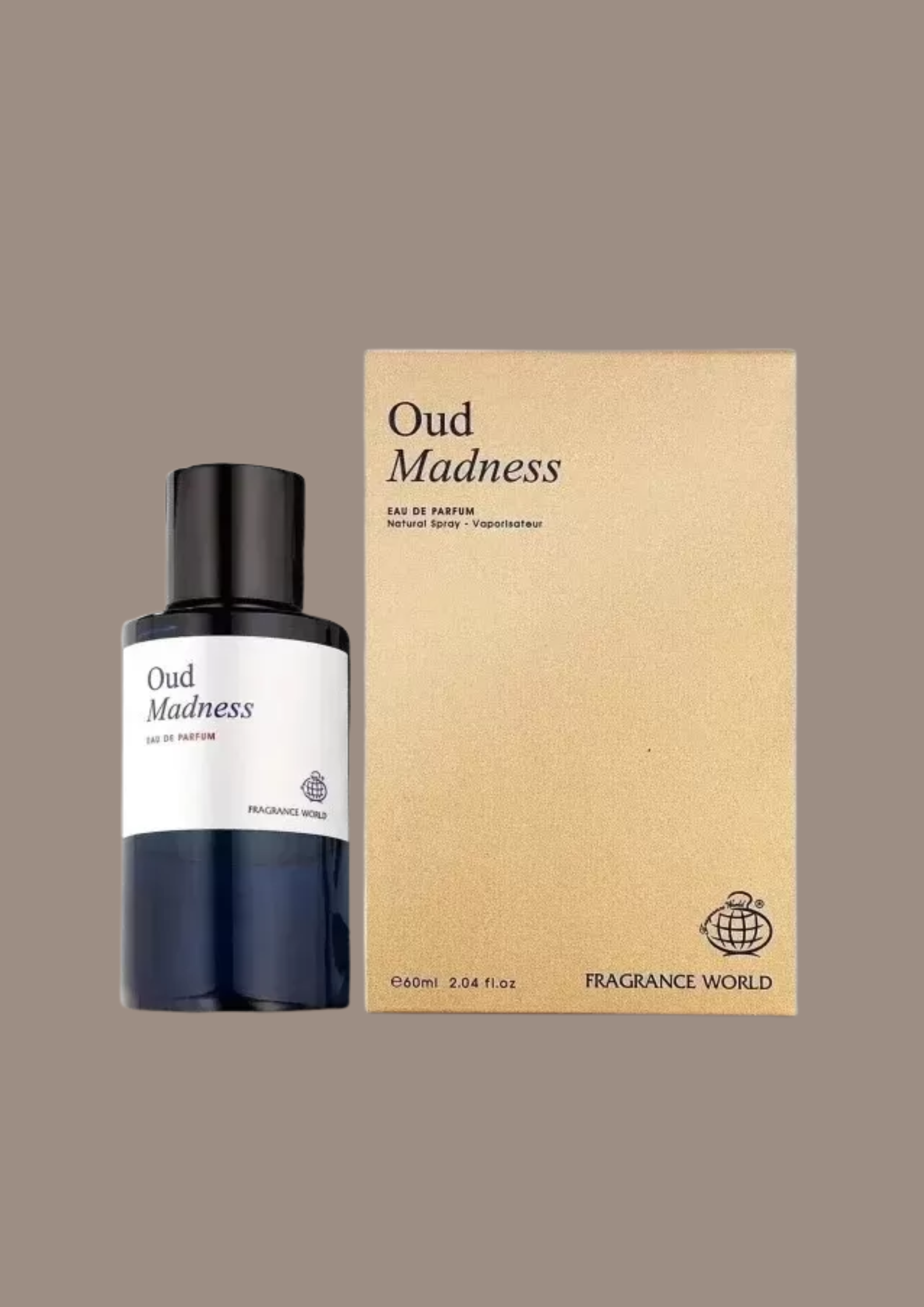 Eau de parfum Oud Madness - Fragrance World 60 ML