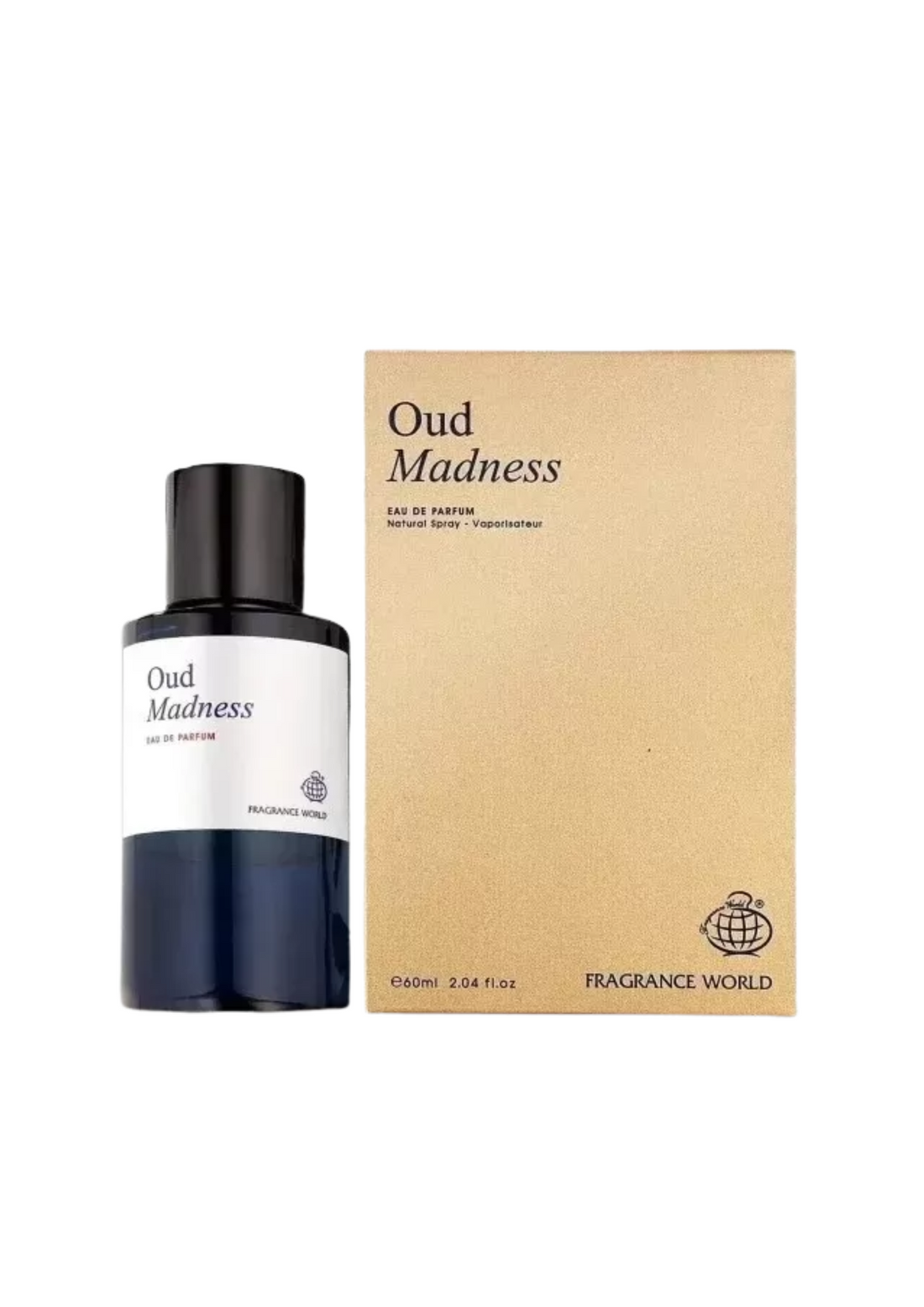 Eau de parfum Oud Madness - Fragrance World 60 ML