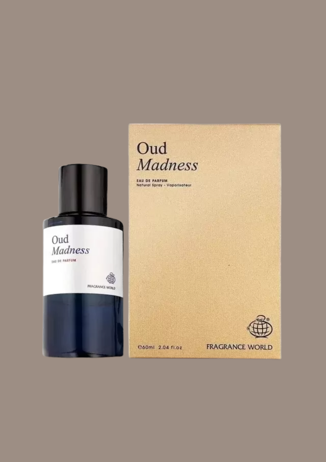 Eau de parfum Oud Madness - Fragrance World 60 ML
