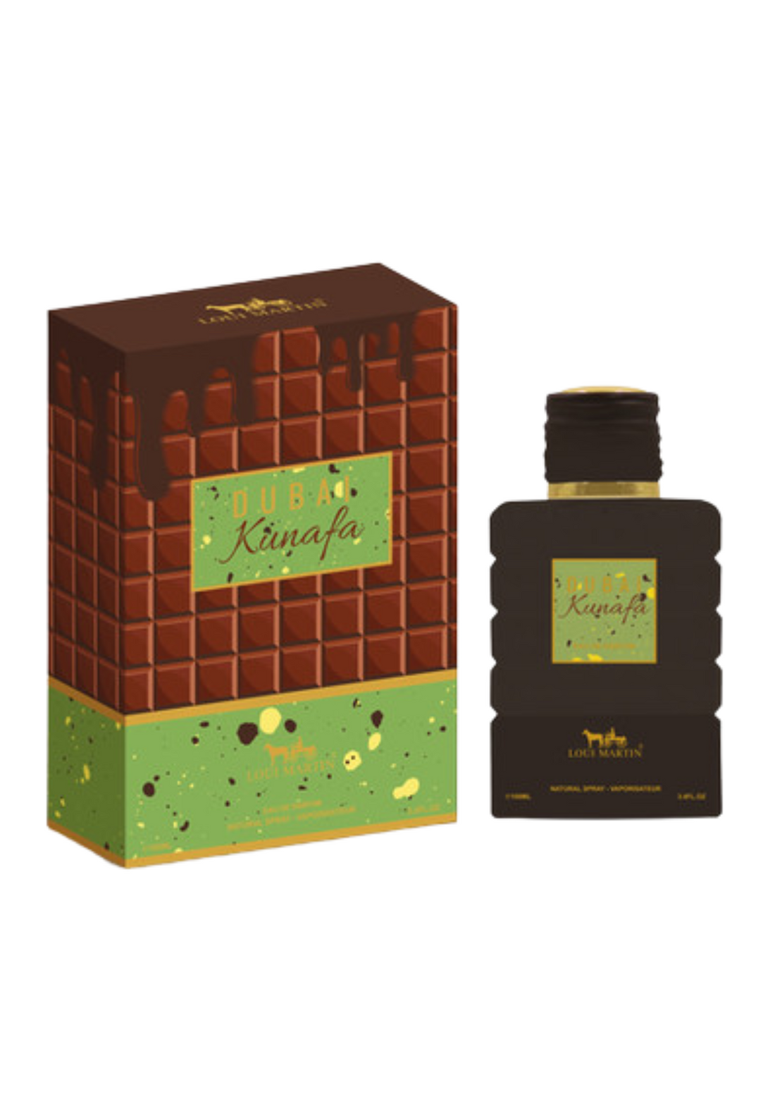 Eau de parfum Dubaï Kunafa - Loui Martin 100 ML