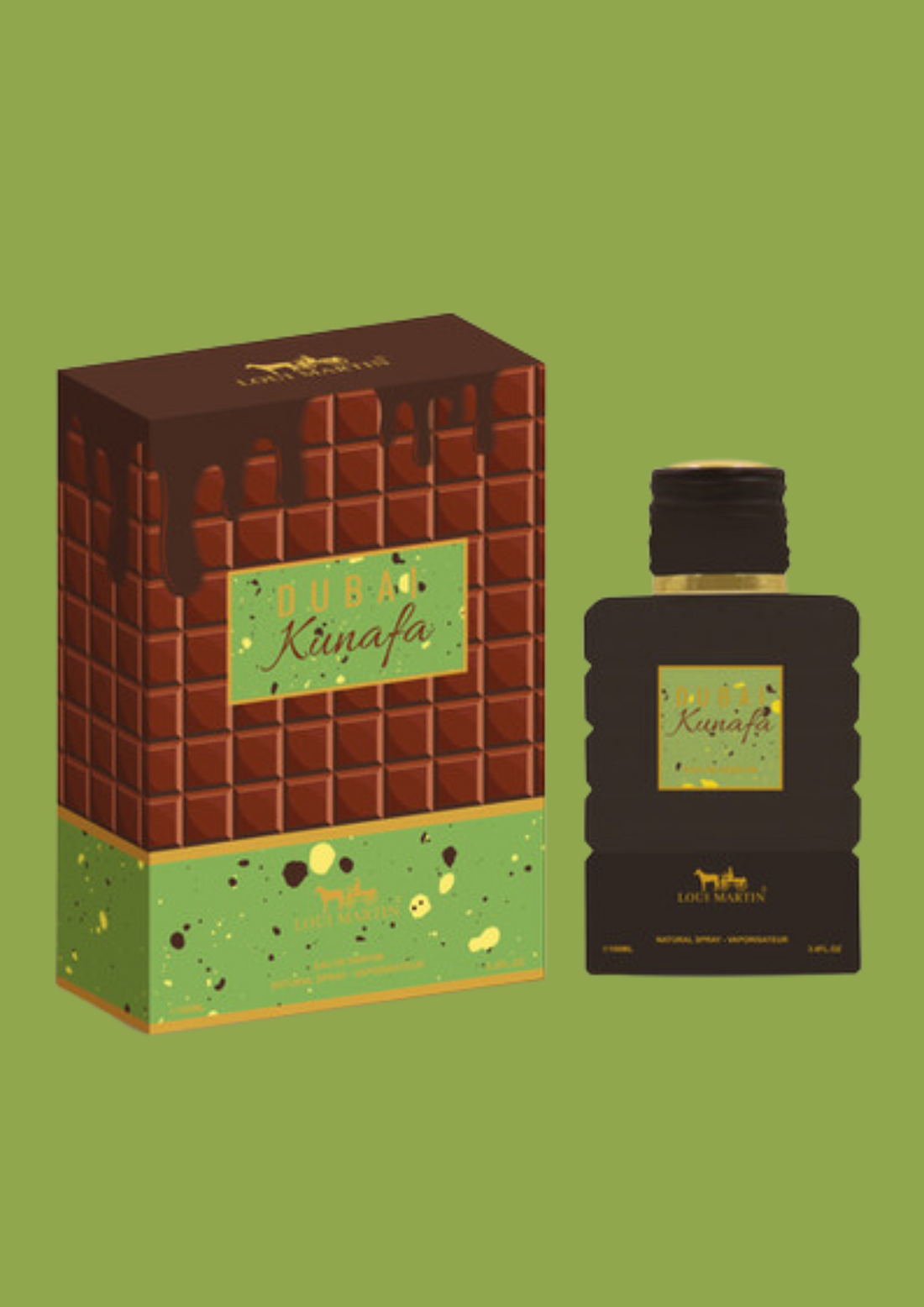 Eau de parfum Dubaï Kunafa - Loui Martin 100 ML