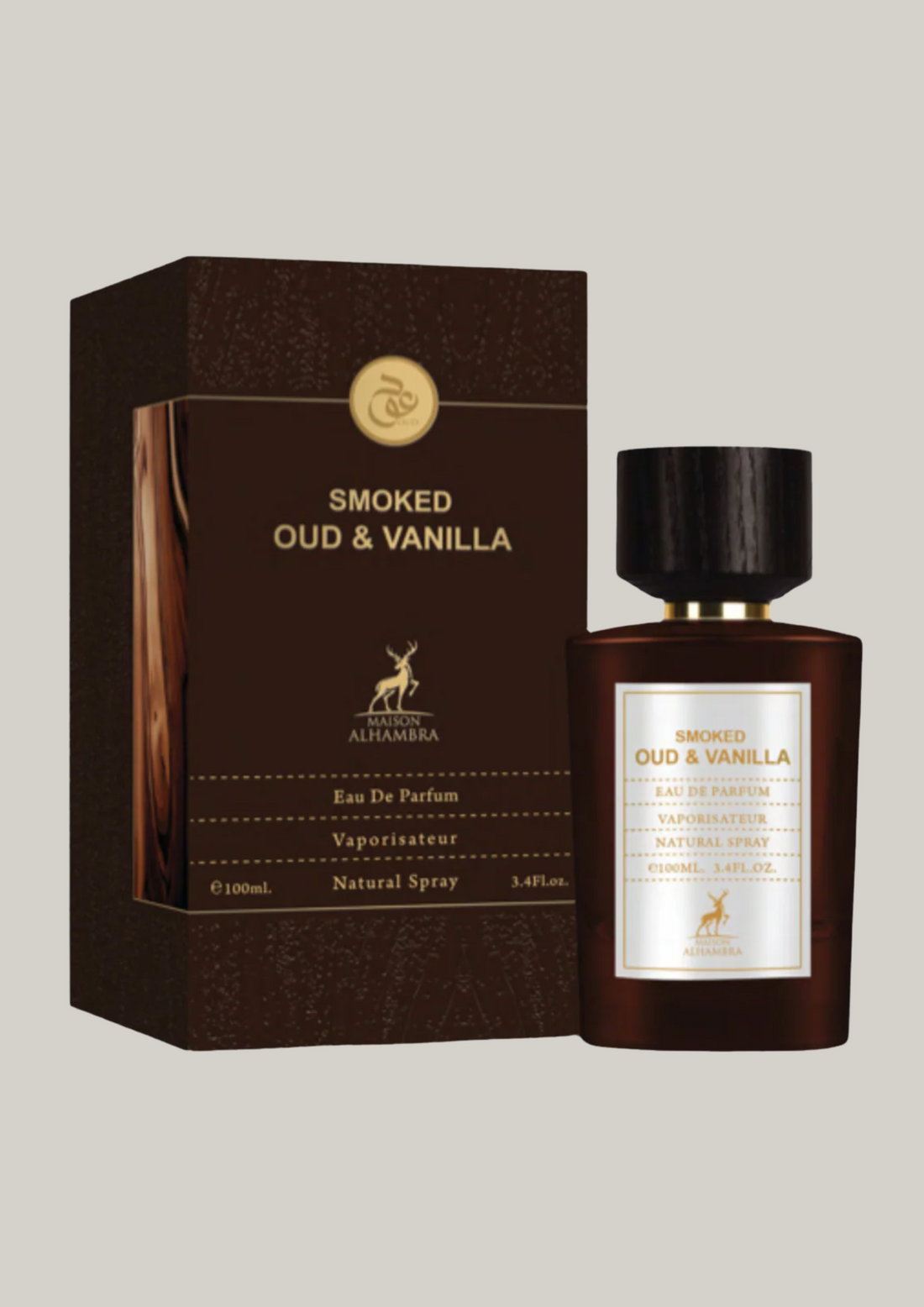 Eau de parfum Smoked Oud &amp; Vanilla - Maison Alhambra 100 ML