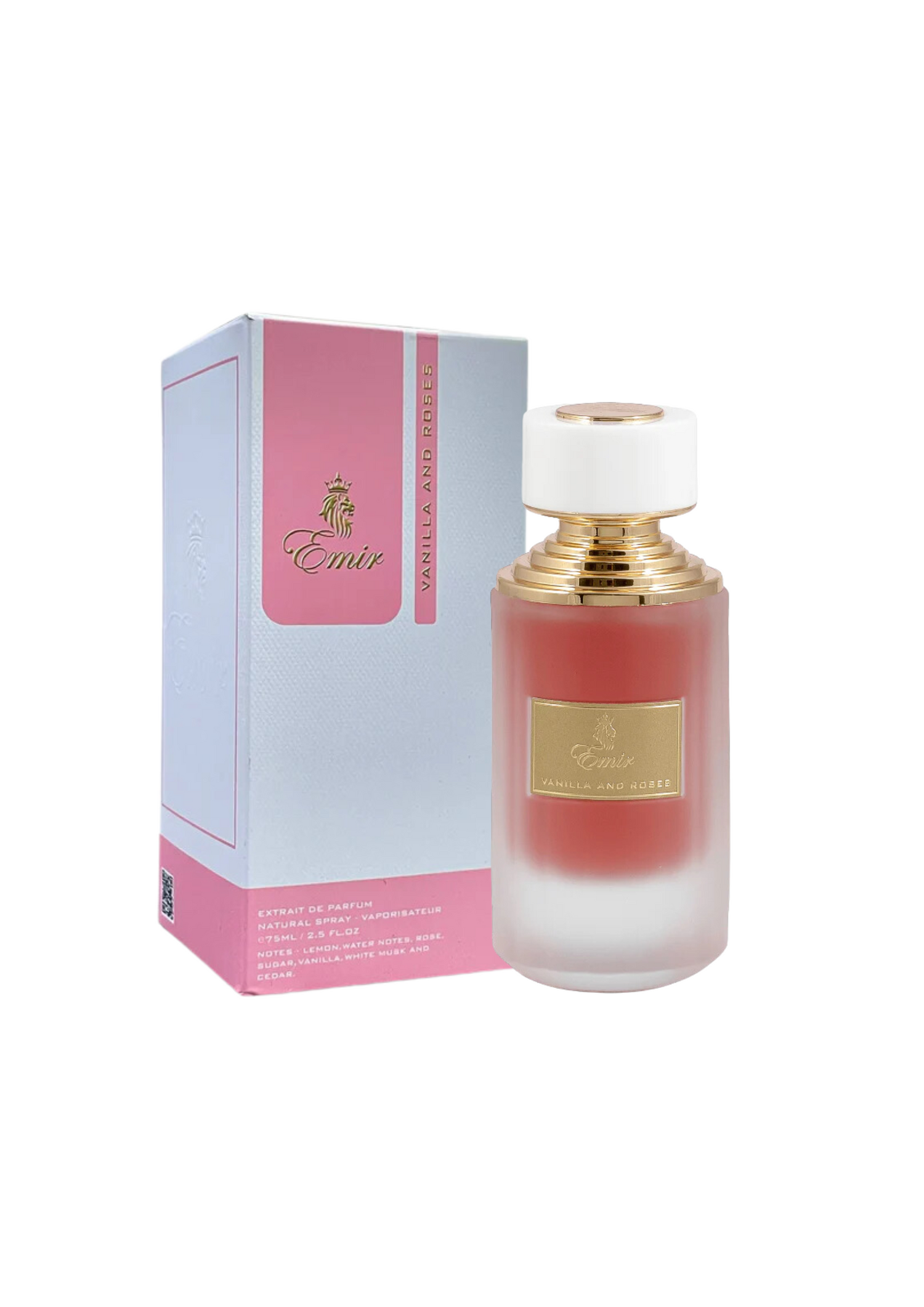 Eau de Parfum Vanilla and Rose - Emir 75 ML