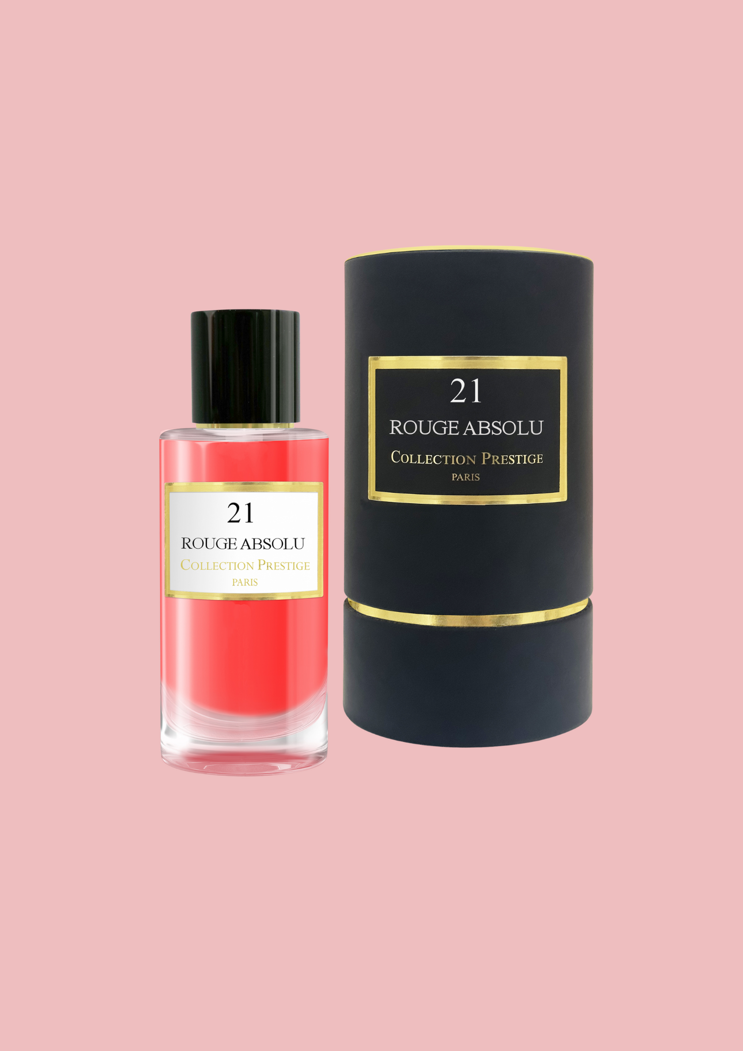 Eau de Parfum Rouge Absolu N°21 - Collection Prestige Paris 50 ML