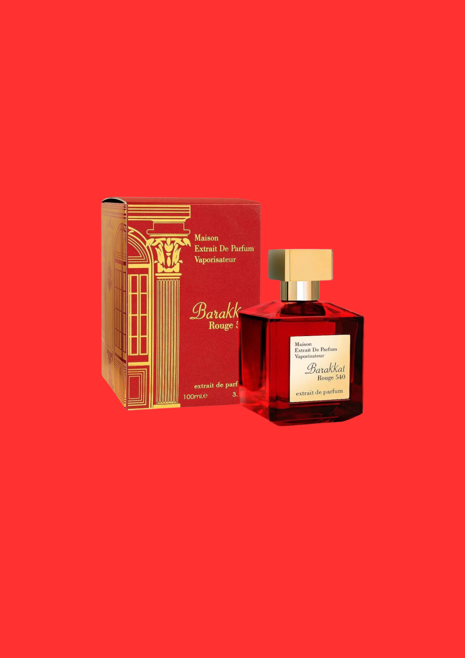 &lt;tc&gt;Extrait de Parfum&lt;/tc&gt; &lt;tc&gt;Barakkat Rouge 540&lt;/tc&gt; - &lt;tc&gt;Fragrance World&lt;/tc&gt; 100 ML