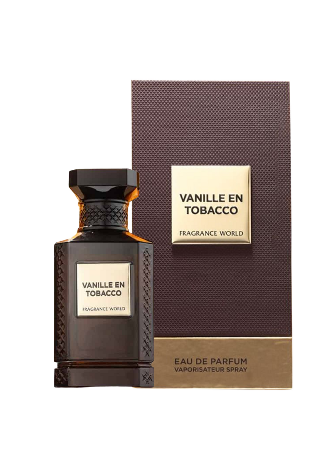 Eau de Parfum Vanille en Tobacco - Fragrance World 150 ML