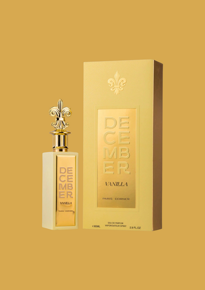 Eau de Parfum December Vanilla - Paris Corner 85 ML