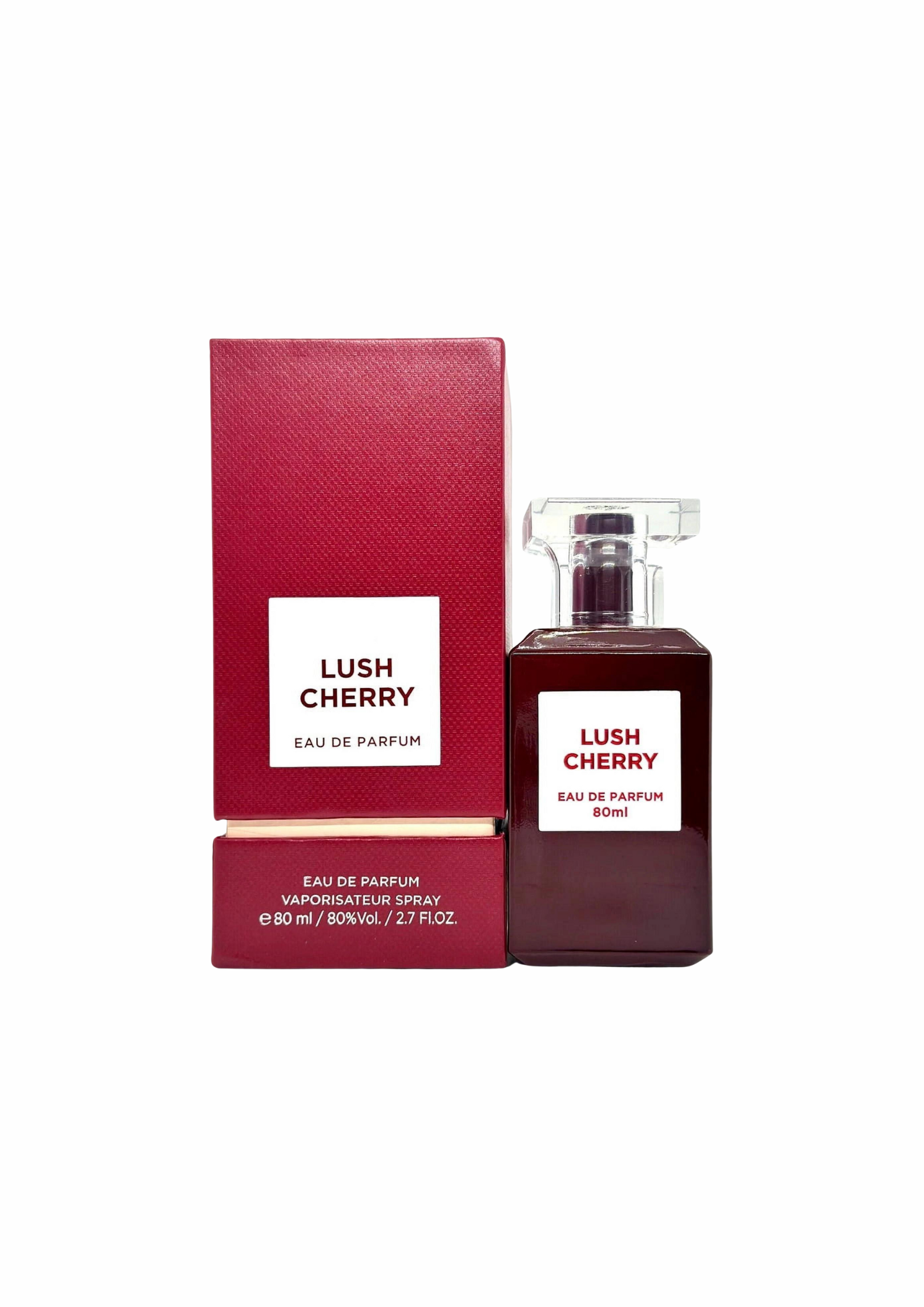 Eau de Parfum Lush Cherry - Fragrance World 80 ML