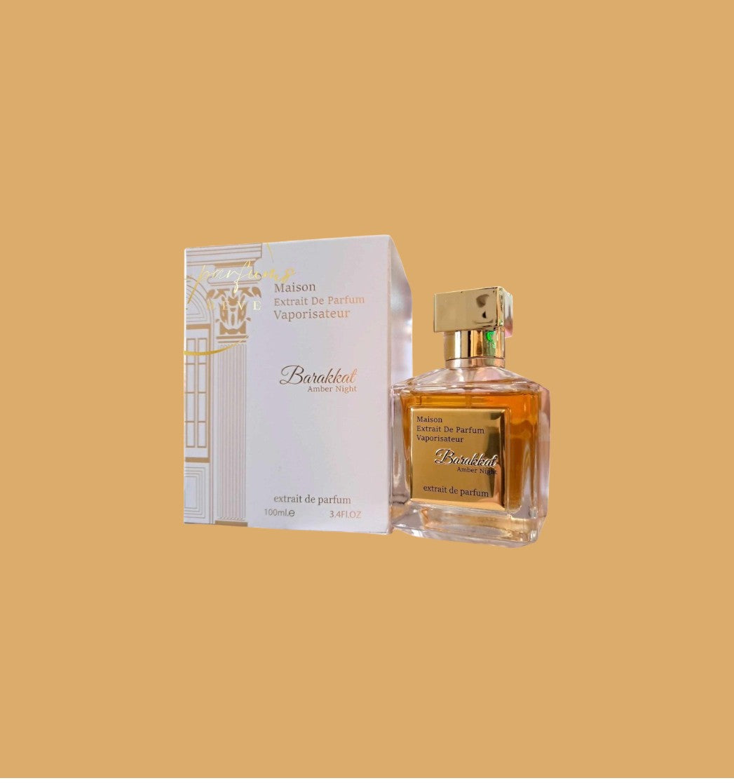 Extrait de Parfum Barakkat Amber Night - Fragrance World 100 ML